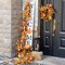 Fall Decor Artificial Maples Leaf Pumpkin Garland 10FT Autumn Maple Vines Garland Thanksgiving Halloween Harvest Decorations for Home Porch Mantle Fireplace Farmhouse Outdoor Indoor (10FT,Maple)